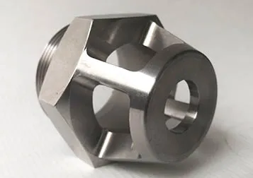 Stainless octagonal body machined from solid